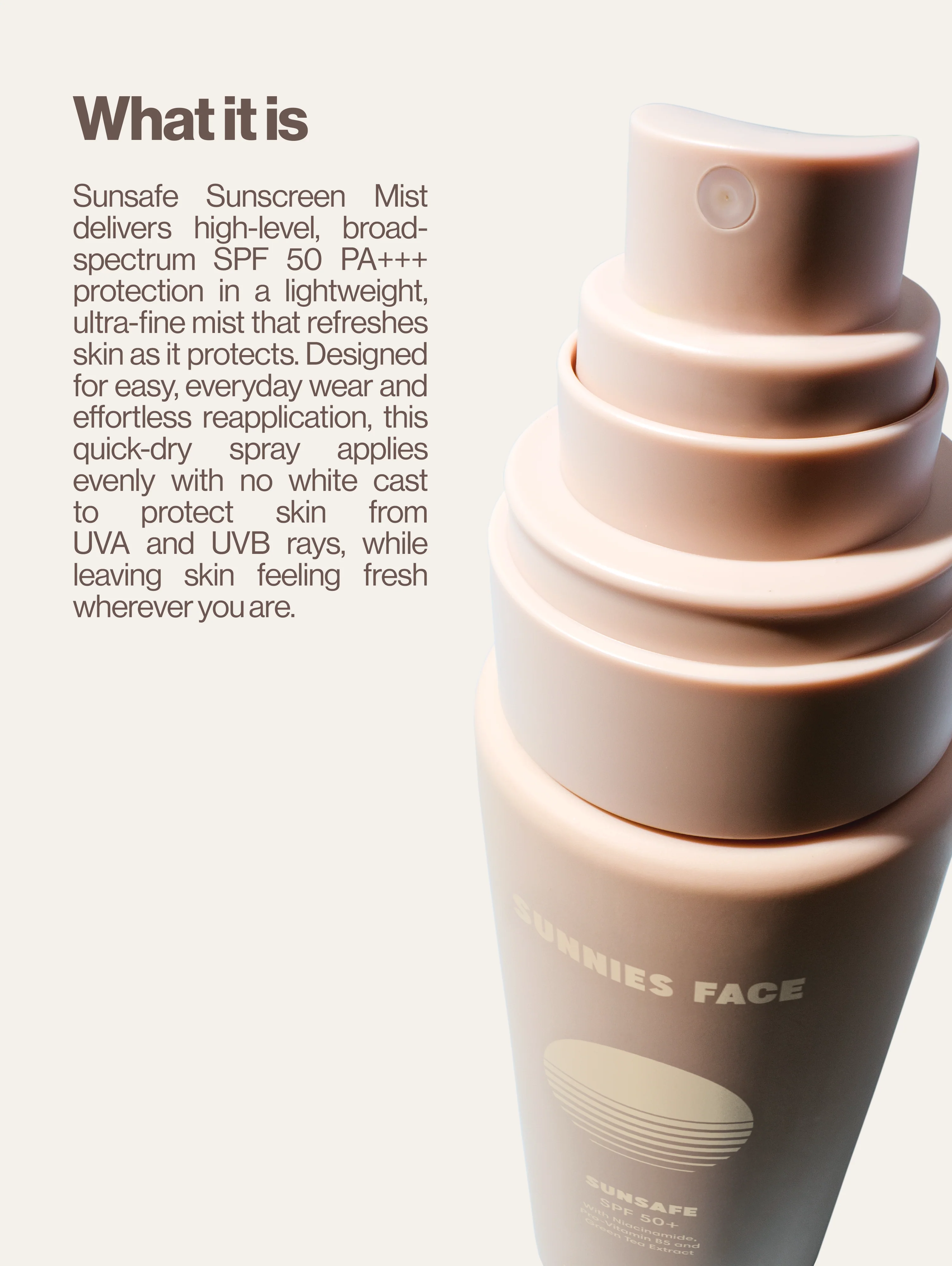 Sunsafe Sunscreen Mist - Image 4